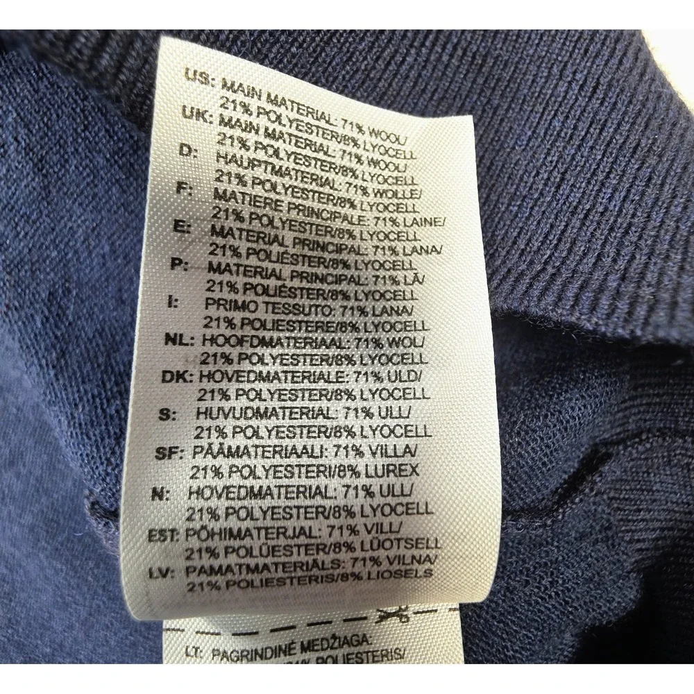 NEW Adidas Sweater Mens  2xl‎ Adipure Wool Golf Pullover Polo Long Sleeve $140